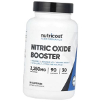 L&auml;mmastikoksiidi v&otilde;imendaja, Nitric Oxide Booster, Nutricost 90 kapslit (27647025) 180caps