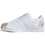 Adidas Superstar Mitme logoga Unisex tossud Valge Pilvevalge Sinine GX2717 44