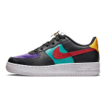 NBA x Nike Air Force 1 06 LV8 EMB GS WNBA Laste tossud Mitmev&auml;rviline Must Pesutud-Sinine DN4178-001 35.5
