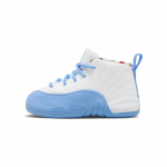 Air Jordan 12 Retro TD Emoji Beebi Tossud Valge Sidruni-M&uuml;rgi Erksinine V&auml;&auml;vel DQ4367-114 25