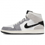 Air Jordan 1 Mid SE Craft Inside Out - Tsemendihall Meeste tossud Must Valge Tehniline Hall DZ4136-002 44