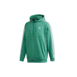 Adidas Originals Trefoil Stripe Huppjakk Meeste &Uuml;ler&otilde;ivad Roheline FM3766 S