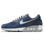 Nike Air Max 90 Premium Obsidian Meeste tossud Sinine Summit-Valge Kesk&ouml;&ouml;-Tumesinine DA1641-400 40.5