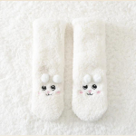 Armsad sokid Thicken Plus puuvillased soojad talvesokid naiste sokid Kawaii karusokk j&otilde;ulukink Kodu p&otilde;rand tuba naljakas naiste sokk uus one size valge
