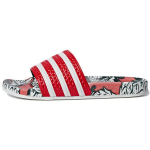 Adidas Adilette Pl&auml;tud Scarlet Naiste Sandaalid Punane Valge D96683 40&frac12;