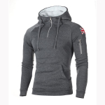 Meeste vabaaja kapuutsid Fliisist Hip Hop Solid Pullover Pusa Meeste Spordir&otilde;ivad Riietus Dressis&auml;rk Meeste R&otilde;ivad M tumehall v&auml;rv