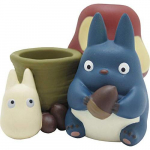 Studio Ghibli Totoro PVC templihoidja | Keskmine ja v&auml;ike Totoro | Ensky IKT-03B, 45x62x70mm