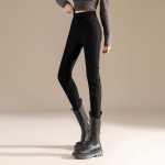 RAIN.CUN Women's High-Waist Skinny Black Jeans 28
