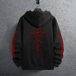 2025 t&auml;iesti uus must dressipluus S&uuml;gis Talv Meeste Igap&auml;evane Vabaaja Sportlik Jooksu Kapuutsiga Dressipluus Meeste &Uuml;ler&otilde;ivad Mood Pullover M black