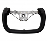 K&auml;epide Tesla Model 3 Highland 2025 Yoke Roolile Alcantara/Nappa Nahast Autov&otilde;idus&otilde;idu Mudel 3 Highland 2024 2025 Model 3 must