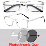0 -0,5 -0,75 Kuni -6,0 Metallist T&auml;israamiga P&auml;ikese Fotochromeerivad Ruudukujulised Retseptiprillid Silindrilise J&otilde;uga Myopia -5.5