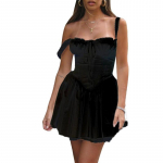 Suvine A-sari paeltega mini l&uuml;hike valge kleit naistele moodne pits Seksikas kleit, naine, elegantne k&otilde;rge v&ouml;&ouml;kohaga klubi vabaajakleidid naistele 330 XL valge