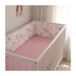 6 tk Voodikaitse Kokkup&otilde;rkevastane Hingav Pehmendusega Polsterdatud Beebi Voodi Kaitsmed Reguleeritav Pestav Pehme Polsterdus K&uuml;lgmiste &Auml;&auml;rte jaoks F