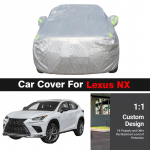 Autokate V&auml;lis- ja siseruumidesse UV-kaitse P&auml;ikesekaitse Lumet&otilde;rje Vihmakaitse Maasturi kate Tolmukindel Lexus NX NX450h NX300h NX300 NX200t jaoks