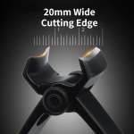 Koera kassi k&uuml;&uuml;nek&auml;&auml;rid paksude k&uuml;&uuml;nte jaoks trimmer manik&uuml;&uuml;r roostevabast terasest professionaalsed laia kaelaga terad k&auml;&auml;rid lemmikloomade hooldamine Black Small