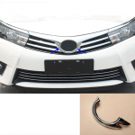 2014 2015 Autotarvikud Iluv&otilde;re Stange Auto Logo Raami Kate Liist ABS Auto Esiv&otilde;rk Kroomitud Toyota Corolla Kroomi jaoks