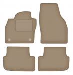 Dywaniki samochodowe welurowe do: VW Taigo Suv (2021-) beżowe
