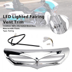 LED-valgustusega voolundikatte tuulutusava liist Electra Street Glide FLHTCU 2014-2022 jaoks Kroom