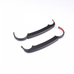 ABS Glossy black For Toyota FJ Cruiser 2007- Car Center Control Navigation Side Trim Strip Car Interior Accessories matt must v&auml;rv