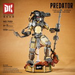 Predator MOC Ehitusklotsid Klassika Filmikangelane V&otilde;&otilde;ras DIY Miniklotsid Kuju 978tk Montaažim&auml;nguasjad Lastele S&uuml;nnip&auml;evakingitused No Box