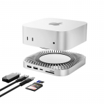 MOVE SPEED Mac Mini USB-C laienduskeskus SSD-korpuse ja jahutusplatvormiga