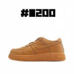Putian Air Force 1 AF1 Laste madalad valged tossud Unisex Vabaaja spordijalatsid 36 nisukollane