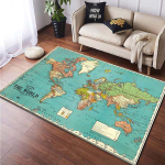 Retro Navigatsioonikaart Dekoratiivsed Suured Vaibad elutuppa Kodu Dekoor Ala Vaip Laste Toa P&otilde;randavaip Magamistoa Vaip Vaip Kingitus 70x100cm (28x39in) black
