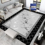 Elutoa kaunistus Abstraktne vaip Kaasaegne kodu Pehmed vaibad Esik Diivan Kerge luksuslik p&otilde;randamatt Ruumi sisustus Garderoob Suur vaip 80x120cm gray