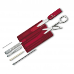 VICTORINOX &Scaron;veitsi armee nuga &Scaron;veitsi klassikalise l&auml;bipaistva pastapliiatsi ja v&auml;ikese kaardiga, punane, multifunktsionaalne kirjatarve, k&auml;&auml;rid, pliiats, &Scaron;veitsi toode