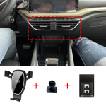 Autos&otilde;iduki mobiiltelefonihoidik Skoda Octavia A8 2020 2025 2025 2025 2025 2025 GPS-i kinnitus Navigatsioonialus Autotarvikud black
