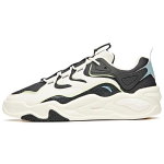 Anta Textile, Synthetic Leather Cushioning Slip Resistant Abrasion Resistant Breathable Low top Chunky Sneakers Men's 112118041-1 40
