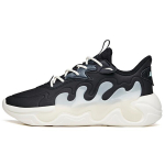 Anta Chao Worship 2.0 Cushioning Slip Resistant Coverage Low top Chunky Sneakers Women's Black White 122138840-6 36