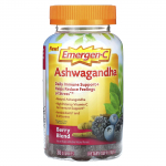 Emergen-C, ashwagandha, marjasegu, 36 kummikommi