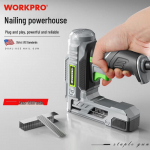 WORKPRO Elektriline naela- ja klammerdusp&uuml;stol CN pistikuga (adapter kaasas)