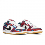 Nike Dunk Low Pro SB x Parra Abstraktne Kunst 2021 Kinga DH7695-600 36.5