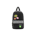 Vans Retro &Uuml;le Kogu Prindiga Ruuduline Pol&uuml;ester Seljakott Unisex Seljakott Must VN0A4DROZEK Black black