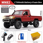 Uus MN82 1:12 retro-RC-autot LED-tuledega t&auml;ismahus simulatsiooniga LC79 Professional 4WD-kaugjuhtimispuldiga pikap RC-veoauto mudeli m&auml;nguasjad
