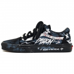 Vans Old Skool Kulumiskindlad Kulumiskindlad Madalad T&otilde;mblukuga Tennised Unisex Must VN000D3HBKA(Team1148-) 40.5