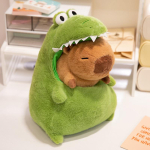 Uus krokodill capybara pl&uuml;&uuml;sist m&auml;nguasi pehme kohev capybara t&auml;istopitud loom armas padjanukk kingitus laste s&uuml;nnip&auml;evaks 30cm