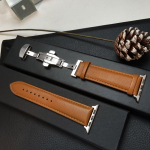 Ehtne nahk Apple Watchi rihma jaoks 45mm 41mm 44mm 40mm 46mm 49mm correa bracelet iwatch seeria 7 SE 8 9 ultra 2 3 10 11 rihm 38 40 41mm S10-42mm black