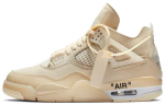 Jordan 4 Retro 'Off-White Sail' Naiste CV9388-100 35.5