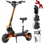 VREOM Z36 Elektriroller 5600W Mootor 60V30Ah Aku E-roller 75km/h Kiirus 70KM S&otilde;iduulatus 11'' Rehv Kokkupandav EScooter 5600W Motor 60V30Ah