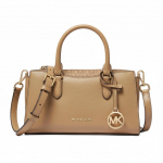 Michael Kors Arden Monogram Minimaalne Commuter Nahast Crossbody T&otilde;mblukuga K&auml;ekott V&auml;ike Naiste kotid Kameel 35S6G4XM1L-CAMEL Basic Set (Bag+Dust Bag)