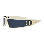 Dior Unikaalne Disain Plastikust Ebakorrap&auml;rase Kujuga P&auml;ikeseprillid Naiste P&auml;ikeseprillid Valge VERYDIORM1U95B0 Basic Packaging-Eyeglass Case+Box