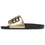 Emporio Armani Mugavad libisevad pl&auml;tud Unisex Jalan&otilde;ud Must Kuldne XCP001XCC22D467 36