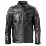 Hiina suuruses ehtsast nahast jakk Meeste 100% naturaalsest veisenahast ehtsast nahast jakid Slim Fit mootorratta jope Meeste biker mantel S&uuml;gis M357 4XL musta nahktagi v&auml;rvi