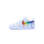 Nike Air Force 1 V&auml;rviline Kommi Kulumiskindel Libisemiskindel Madal Ketsid Rula Kingad Unisex CW2288-111(Team784- ) 37.5