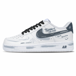 Nike Air Force 1 Hall Innovatsioon Nahk Kulumiskindel Madal Ketsid Rula Kingad Meeste Hall Valge CW2288-111(Team1086-) 41