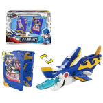 M&auml;nguasjad Mudel Robot Robot Uus Metallist Cardbot Muutuv Kaart Tegevuskujudeks Mega Ambler Muundumine Laste Kingitus No Color Box blue