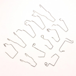 12/24 tk H1 H3 H4 H7 assortii esitule pirni kinnitusklambri hoidiku komplekt auto l&auml;hitule pirni klamber vedru 12pcs